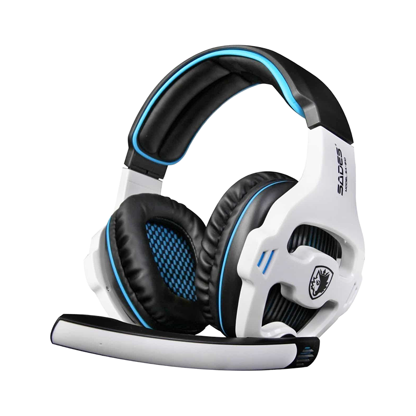 Sades SA-810 Multi-platform Compatible Over-Ear Stereo Bass Gaming Headphone with Noise Isolation Microphone | SA_ 810