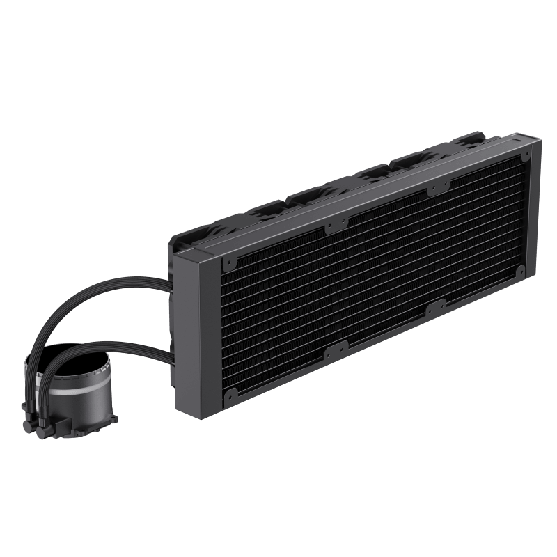 GameMax IceBurg 360 Infinity Liquid CPU Cooler | 360mm AIO with ARGB Sync, PWM Control & 250W High-Performance Cooling