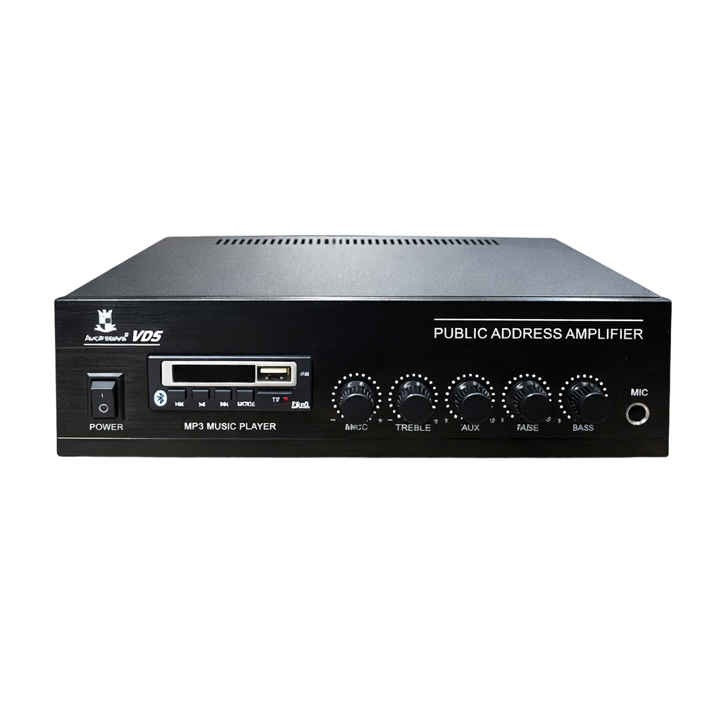 Amplifiers AVCROWNS V-05 50W Public Address (PA) Mixer Amplifier | { V- 05_ 50W }