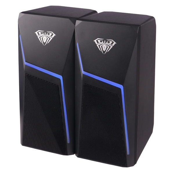 AULA N-521 Wired RGB Gaming Speakers 3W × 2 | N521 USB Powered