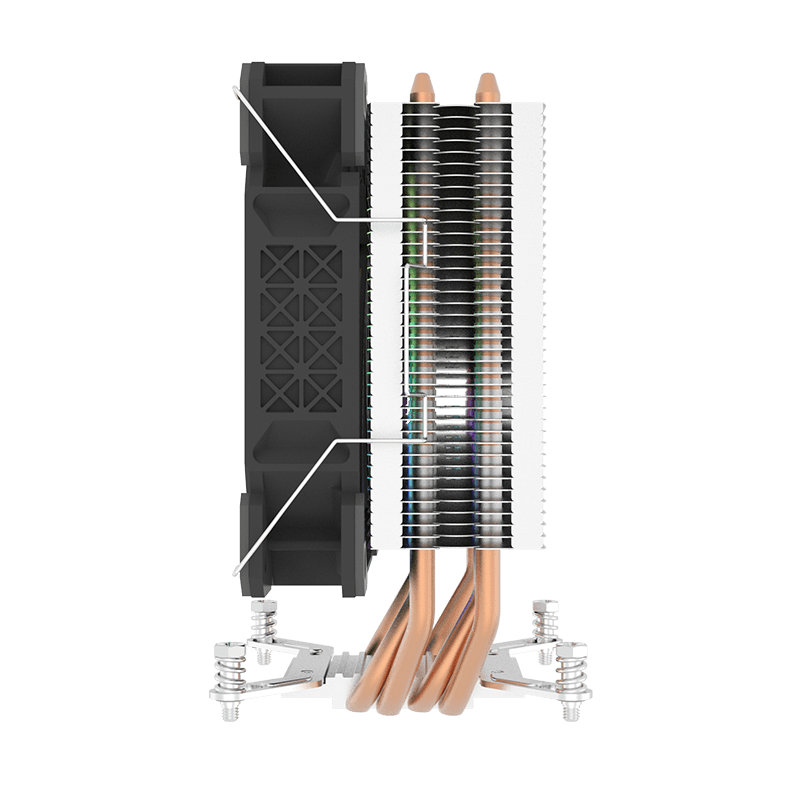 GameMax Ice Blade FRGB CPU Air Cooler | Tower-Style High-Efficiency CPU Cooler with 4 Heat Pipes & RGB Performance Fan