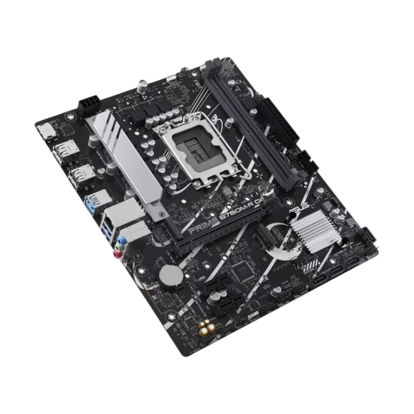 ASUS PRIME B760M-R DDR4 Intel 13th Gen Motherboard DDR4 2xM.2 Gen4 Mainboard