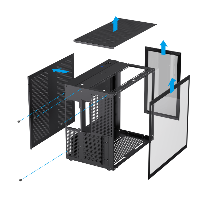 GameMax Infinity BK Gaming Case |  Full Tower ARGB Showcase Chassis | Infinity BK_