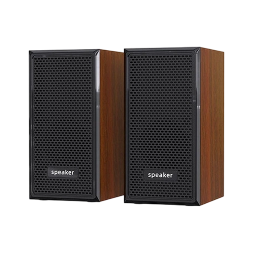 Speaker Leerfei E-1017 Classic Design | Multimedia USB Speaker 1017