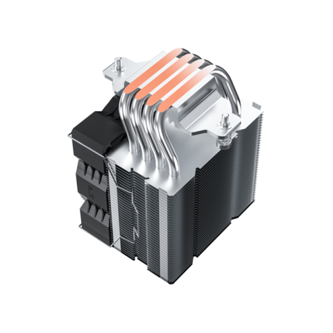 GameMax Gamma 90 Dark CPU Air Cooler | Compact 128mm Tower Cooler with 150W TDP, PWM Control & Universal Intel/AMD Compatibility | GAMMA90 Dark