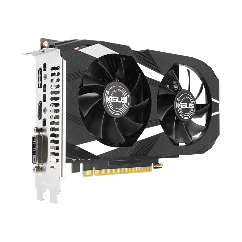 ASUS Dual GeForce RTX 3050 OC Edition 6GB GDDR6 with two powerful fans AAA gaming performance and ray tracing