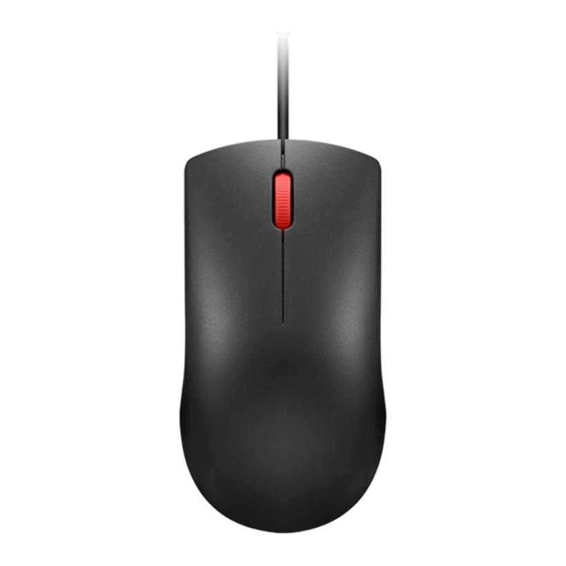 Lenovo 120 Wired Plug & Play USB Mouse, High Resolution 1600 DPI Optical Sensor | 120