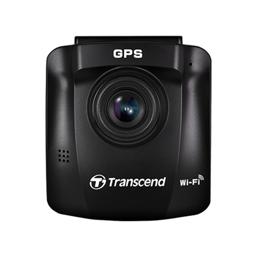 Transcend Dash Cam 250 Front, 2K QHD 1440P Car Camera, 140° Wide-Angle, with Handy Snapshot Button / G-Sensor / Night Vision Loop Recording / Head-Up Display / Wi-Fi GPS / ADAS/ Parking Mode