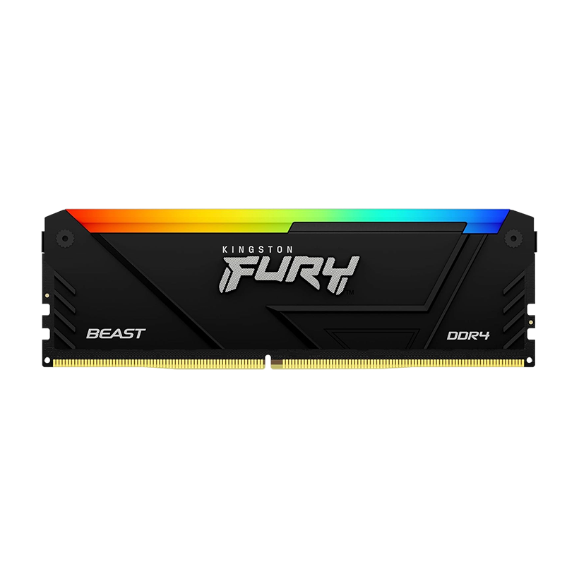 Kingston Fury Beast RGB 16GB 3200MT/s DDR4 CL16 DIMM Computer Memory KF432C16BB12A/16  | Style and Performance