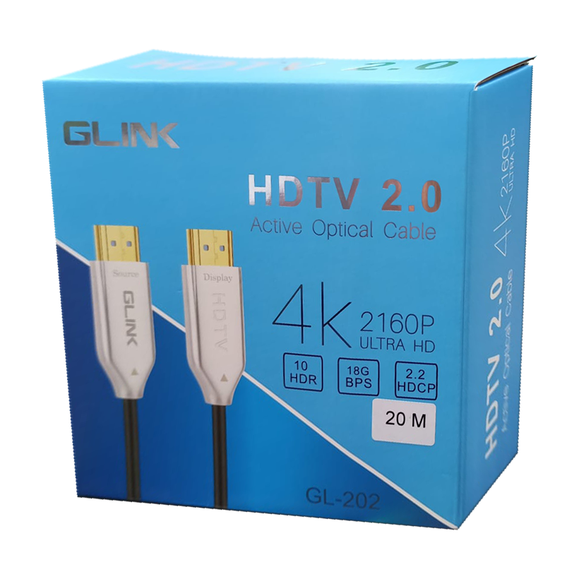 GLINK GL-202 HDTV Optical Video Cable 4K 20M | GL_ 202 4K_