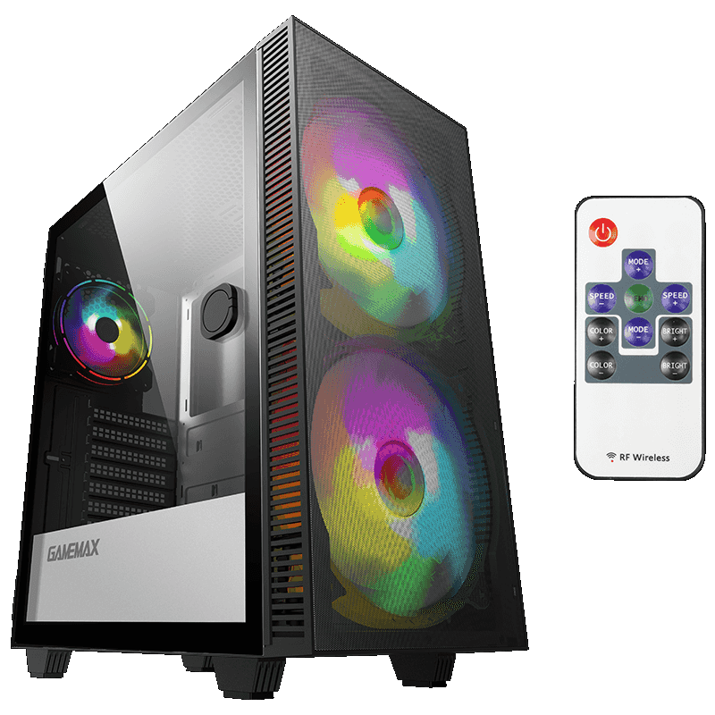 GameMax Aero Gaming Case | E-ATX GAMING CASE | MID-TOWER Gaming