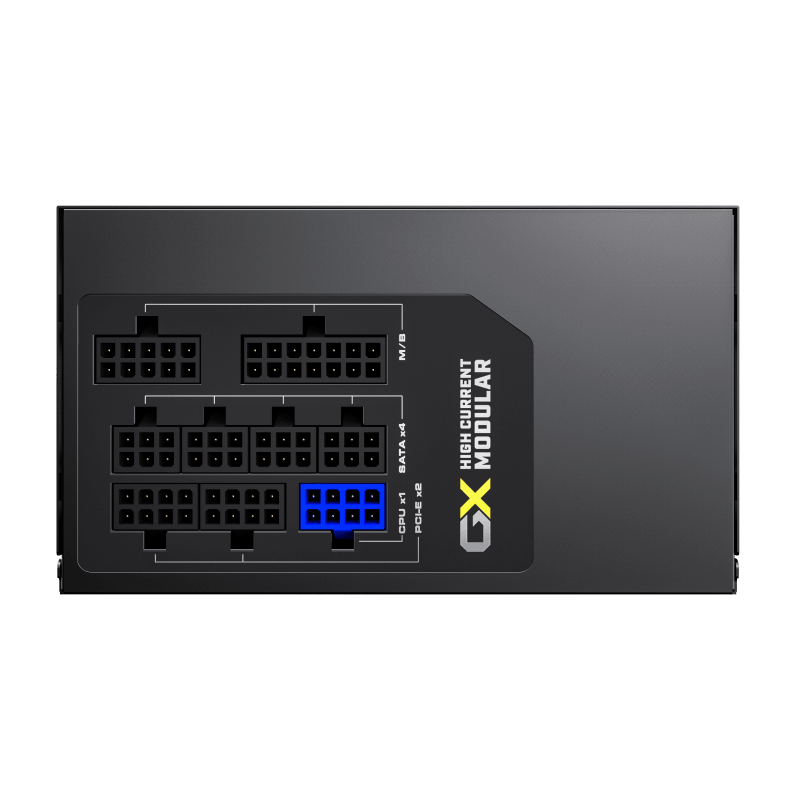 GameMax GX-850 Modular Power Supply | 850W 80 Plus Gold Fully Modular High-Efficiency PSU (GX850)