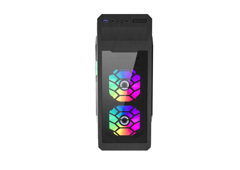 GameMax G563 Mid Tower Gaming RGB PC Case