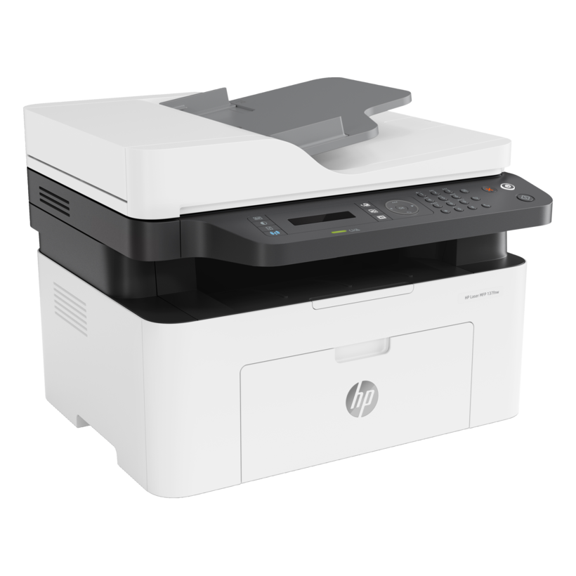 HP Printer LaserJet MFP 137fnw Print, Copy, Scan, Fax, Duplex, Mono printing 1200 x 1200 DPI 21 ppm A4 Wi-Fi & Ethernet LAN | { HP_ MFP 137_ fnw }