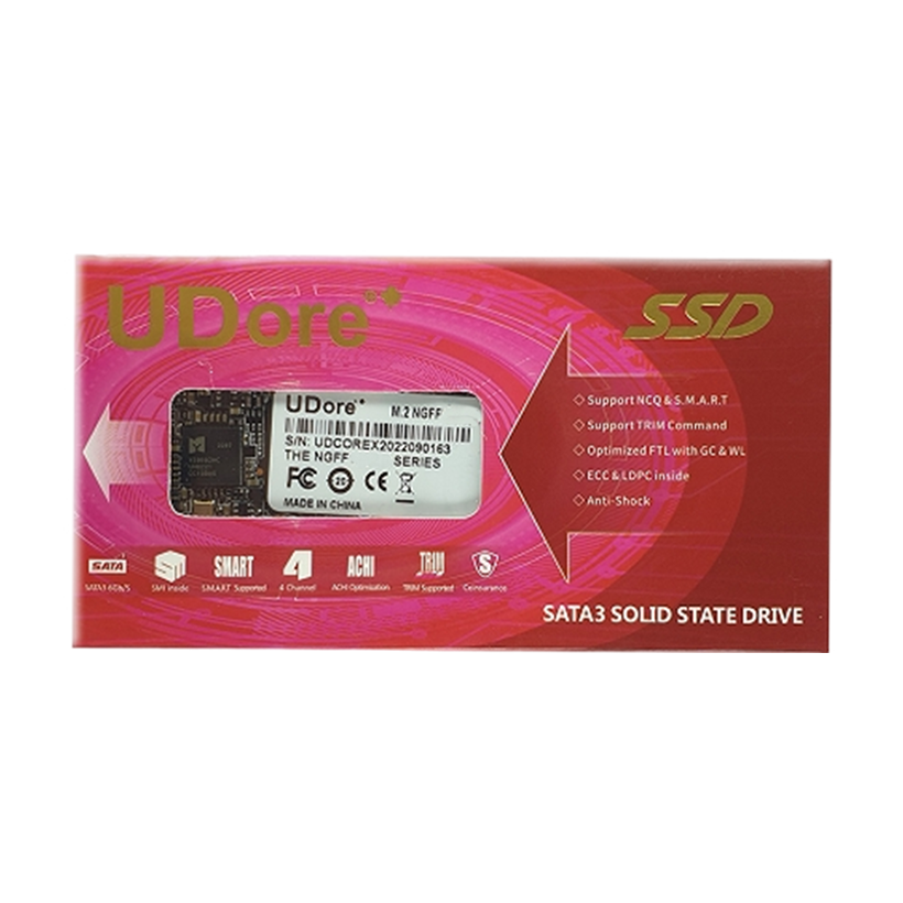 UDORE NVMe Storage Capacity 1TB