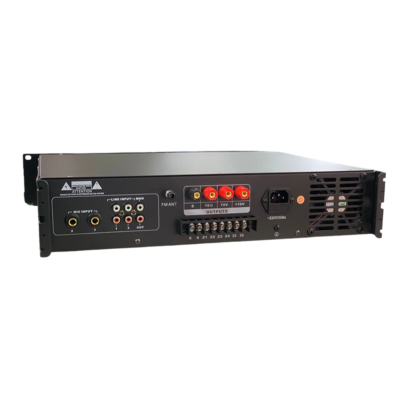Amplifiers CHLD LS-350 Public Address (PA) Mixer Amplifier 6 Zones