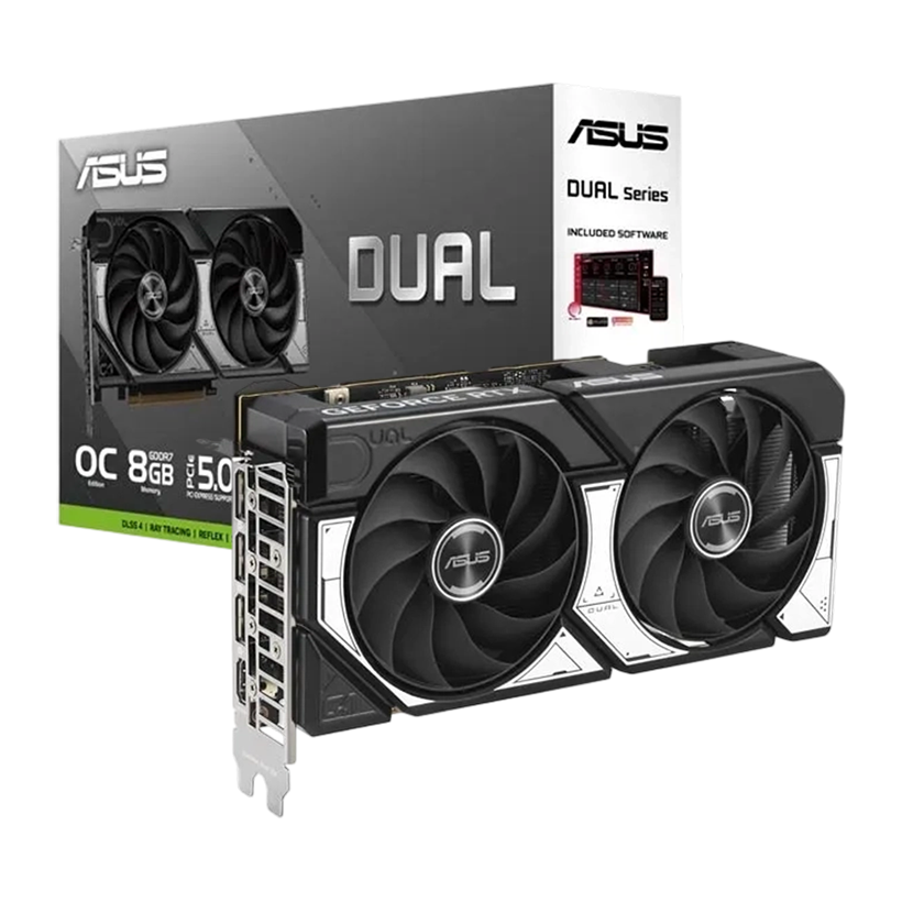 ASUS Dual GeForce RTX 5060 8GB GDDR7 OC Edition DUAL-RTX5060-O8G