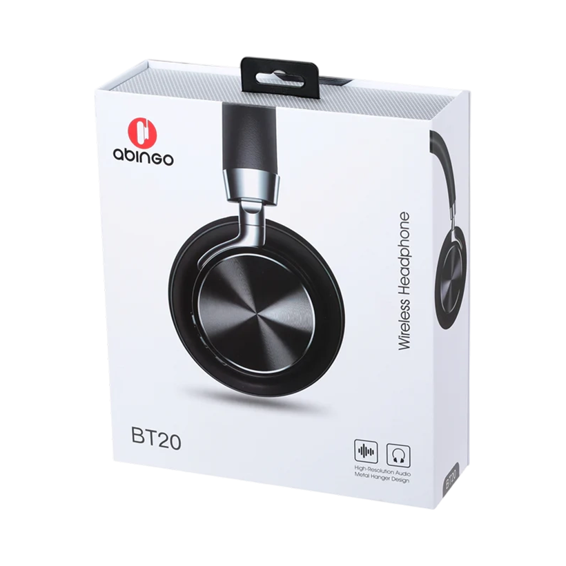 Abingo BT20 bluetooth Headset Over-ear headband style BT20 deep bass /Bluetooth