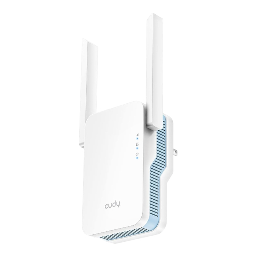 Cudy AC1200 WiFi Extender, 1.2 Gbps Home Signal Booster | Dual Band 5GHz/2.4GHz, Covers up to 1500 Sq.ft and 30 Devices, AP Mode, Mesh Supported, RE_ 1200 AC_