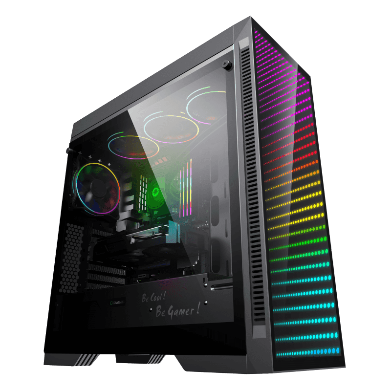 GameMax Abyss TR Full Tower Case |  Infinity Mirror ARGB Gaming Chassis | Abyss TR_