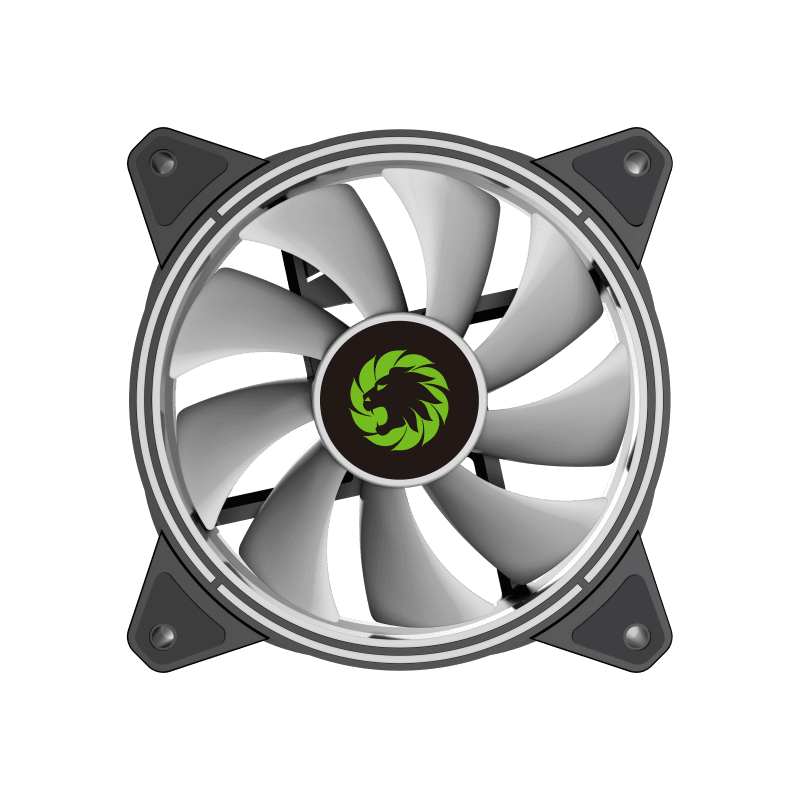 GameMax RQ300 Cooling Kit – 120mm 3-in-1 ARGB PWM Fan Kit with Remote Control & 100+ Lighting Effects | RQ_ 300