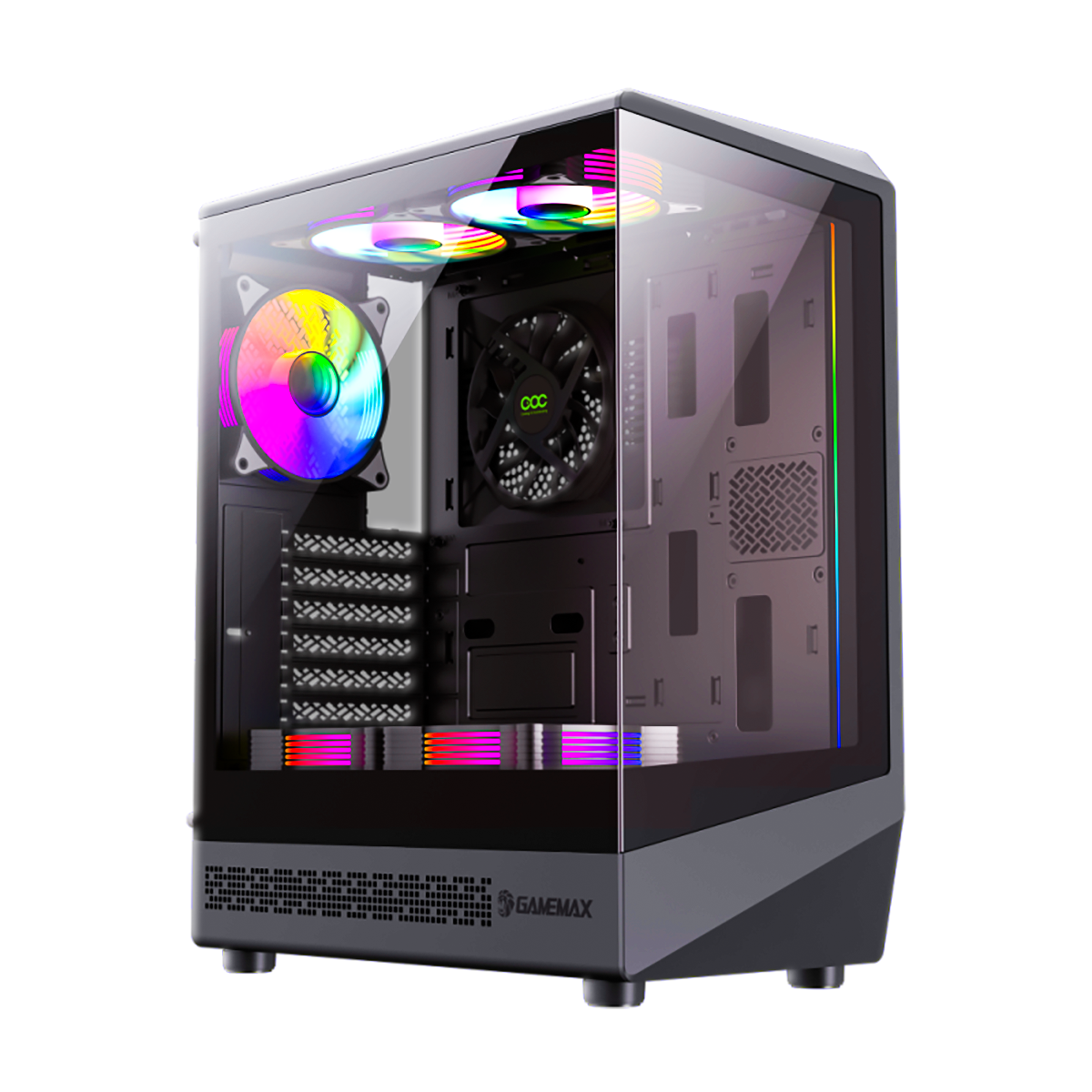 GameMax Vista COC AB Mid Tower Gaming RGB PC Cases