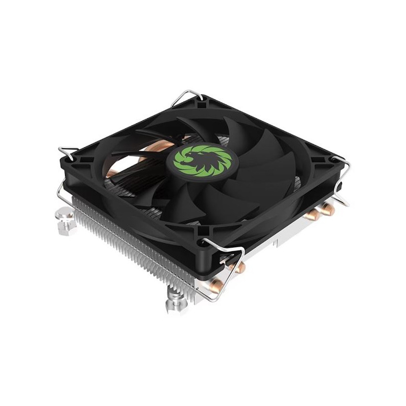 GameMax A96 CPU Air Cooler – Compact 92mm Low-Profile Cooler with 4 Heat Pipes, PWM Control & 130W TDP Support