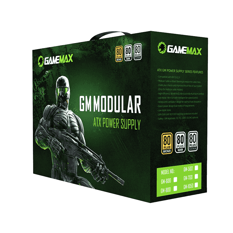 GameMax GM-800 PSU Power Supply | { GM_ 800 }