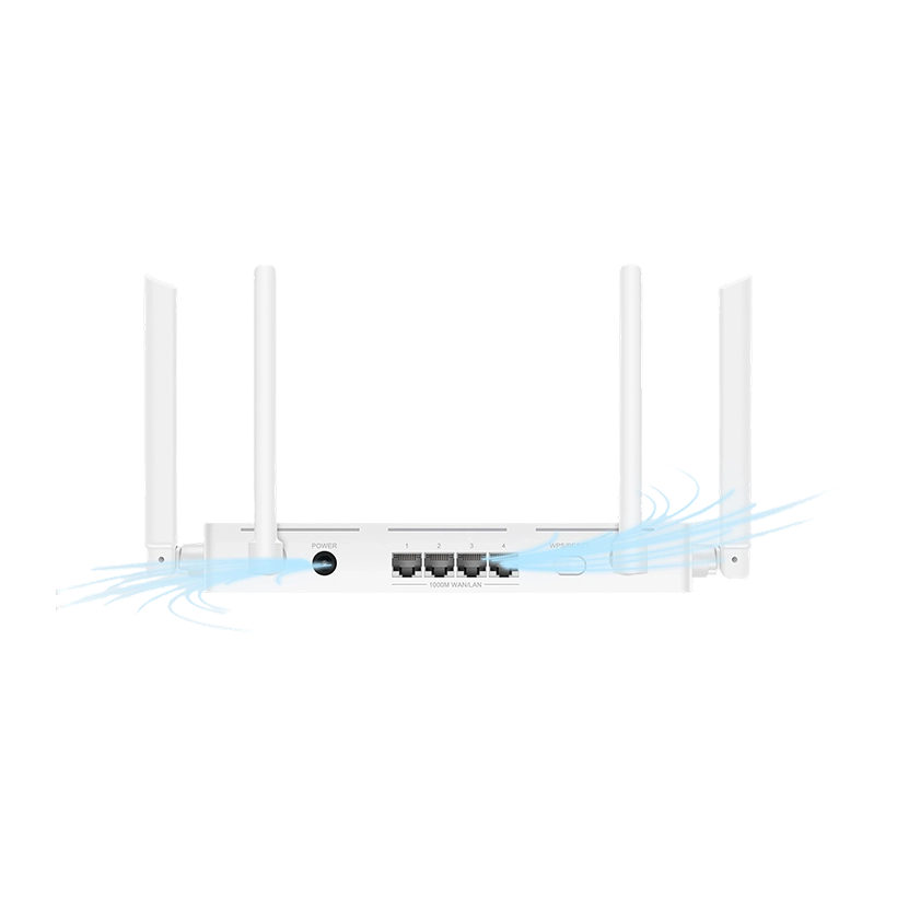 HUAWEI WiFi Wireless AX1 Router AC1200 - 5 GHz & 2.4 Ghz Support , 4 Gigabit Ethernet LAN, Multi Mode