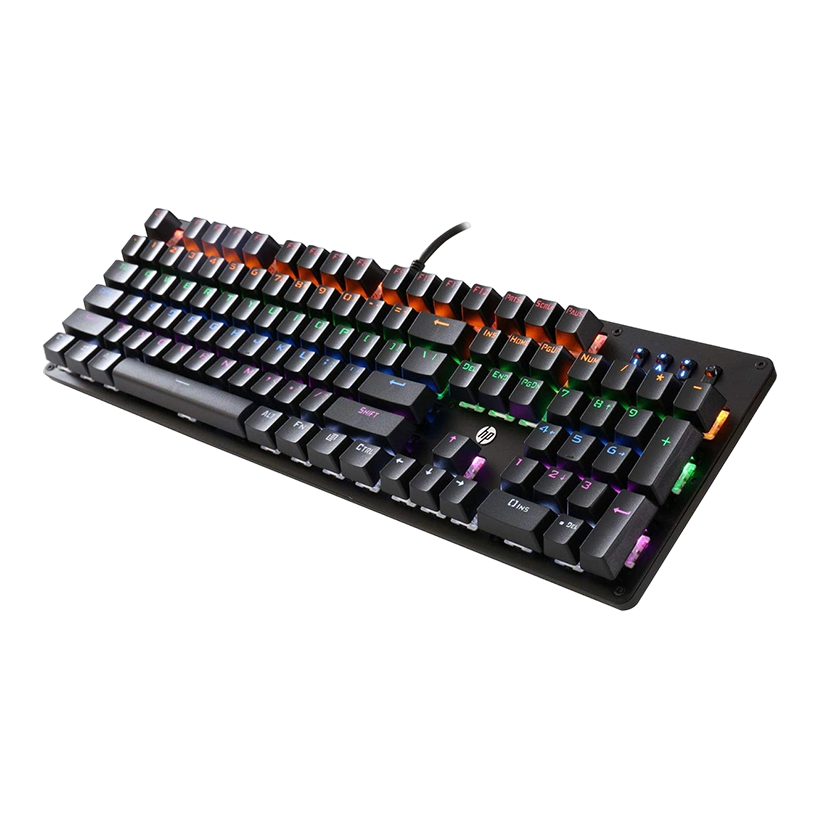 HP Wired USB GK100F Mechanical Keyboard RGB  | HP_ GK_ 100 F