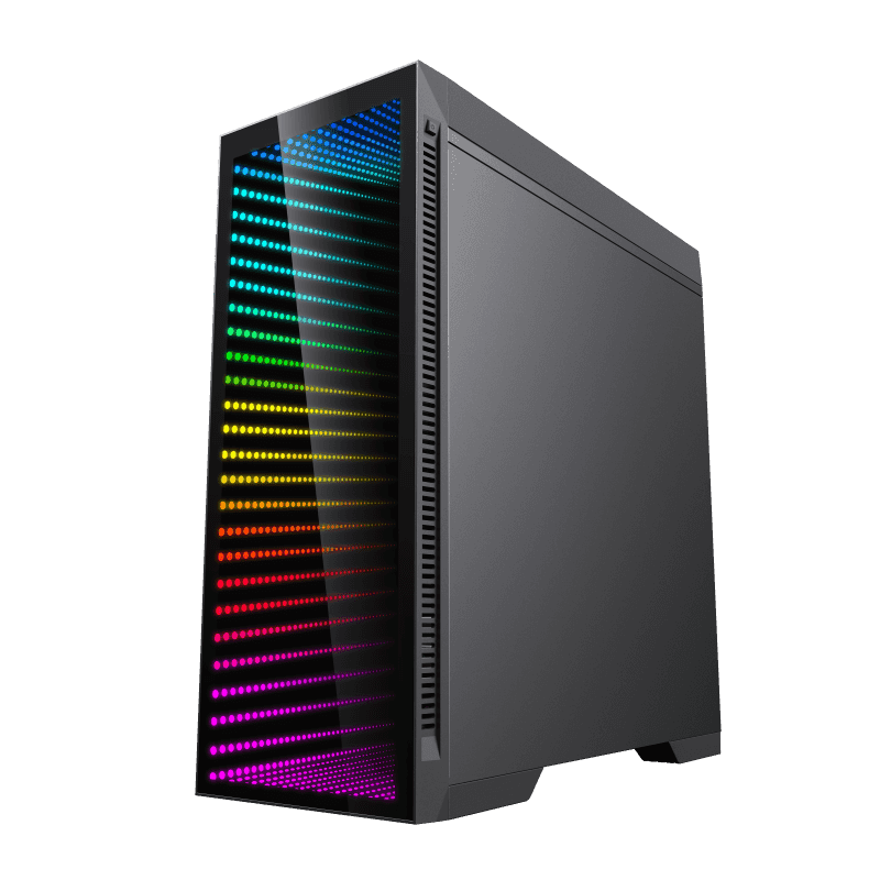 GameMax Abyss TR Full Tower Case |  Infinity Mirror ARGB Gaming Chassis | Abyss TR_